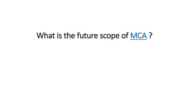 What Is The Future Scope Of MCA PPT mca-cricket-stadium-e-construct