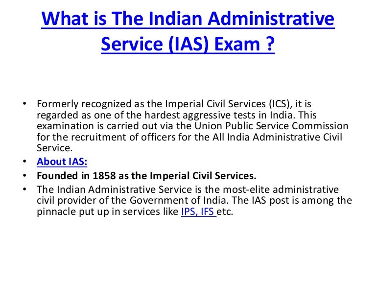 Indian Administrative Service , IAS Exam 2024 Dates, Eligibility, Exam ...
