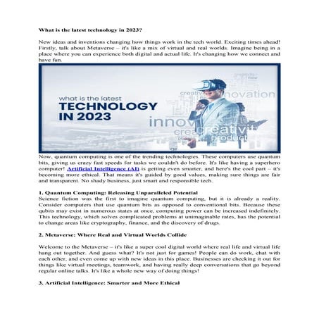 What is the latest technology in 2023.pdf