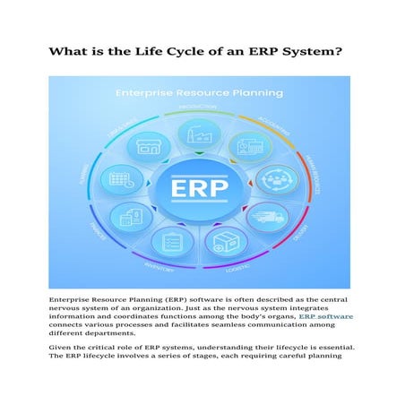 What is the Life Cycle of an ERP System.pdf