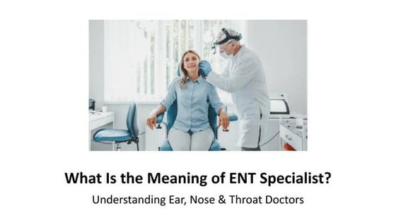 Ear, Nose & Throat Clinic At Emirates Hospital | PDF | Ear, Nose and ...