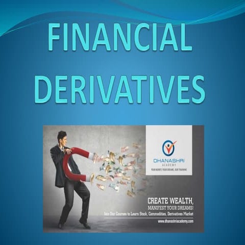 What is the Meaning of Financial Derivatives