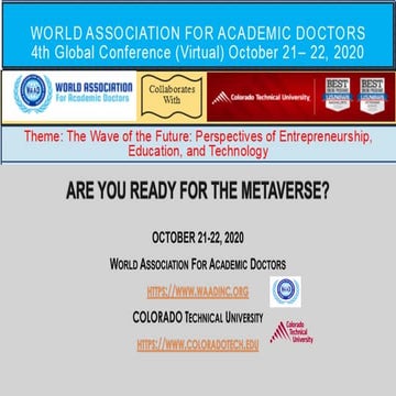 What is the metaverse by Dr Cynthia Calongne