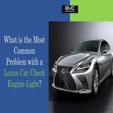 What is the Most Common Problem with a Lexus Car Check Engine Light