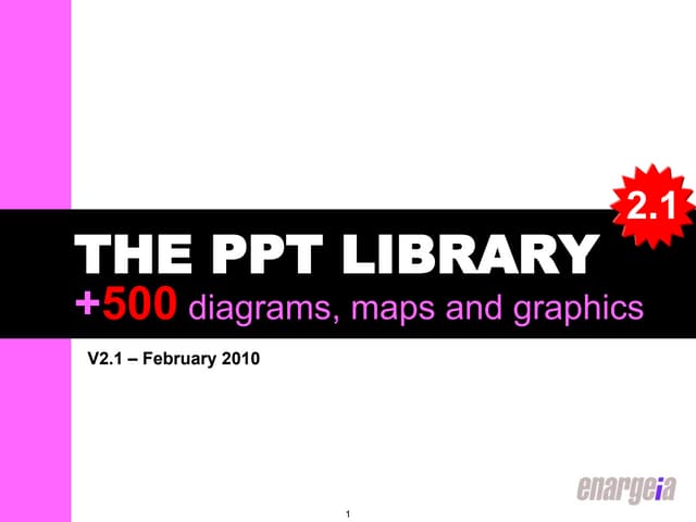 500 Powerpoint diagrams templates m...