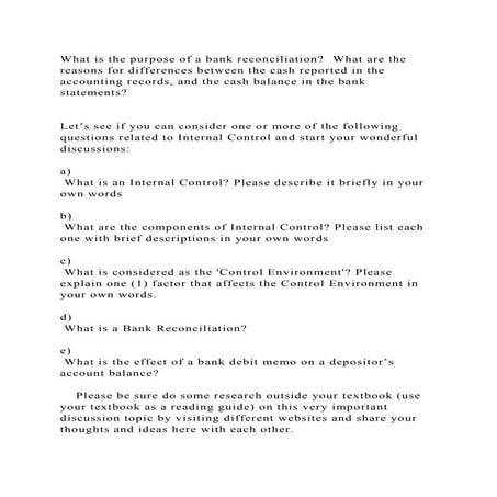 what-is-the-purpose-of-a-bank-reconciliation-what-are-the-reasons-docx