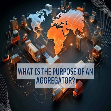 What is the purpose of a shipping aggregator | PDF