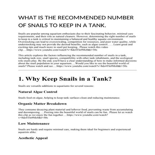 HOW TO IDENTIFY AND TREAT COMMON SNAIL DISEASES..docx