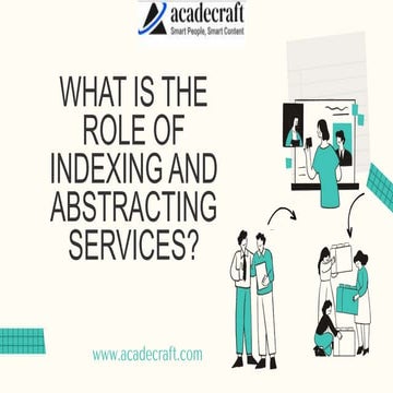 What Is The Role Of Indexing And Abstracting Services.pptx