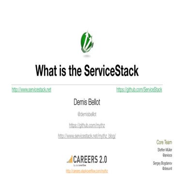 What is the ServiceStack?