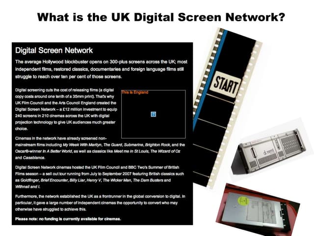 What is the uk digital screen network