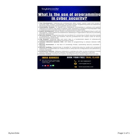 What is the use of programming in cyber security.pdf