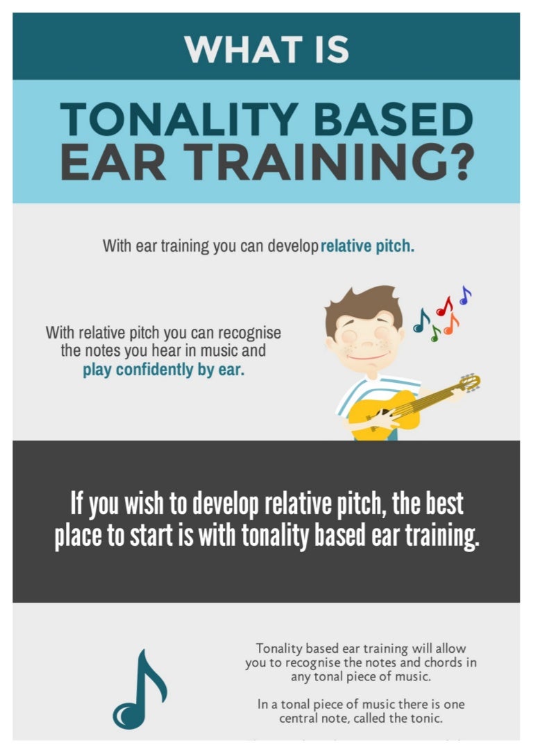 [INFOGRAPHIC] What is tonality based ear training