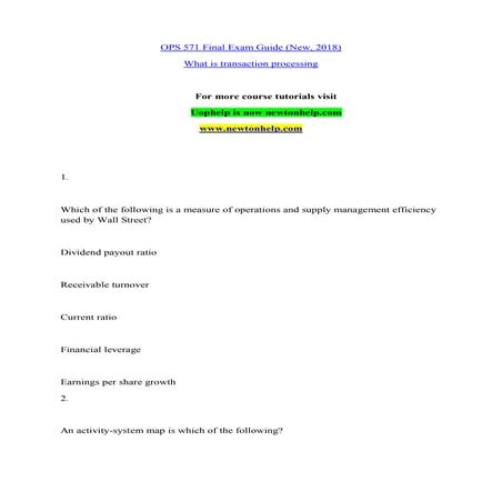 What is transaction processing