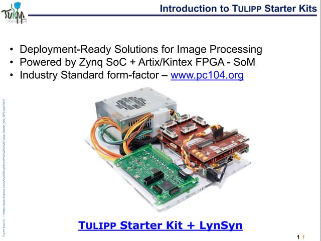 What are TULIPP starter kits?
