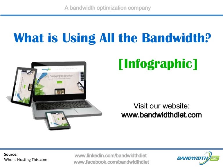 What is using all the bandwidth?