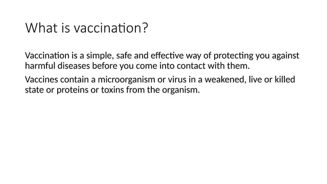 What is vaccination importance and mandatory ones.pptx