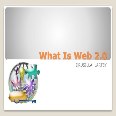 What is web 2.0pptx