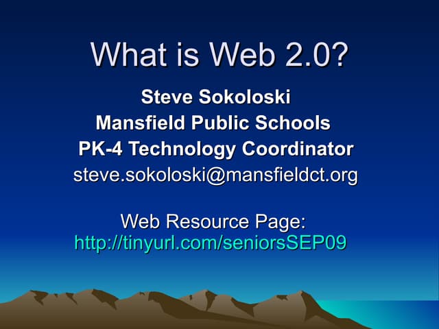 What Is Web 20?