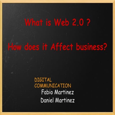 What Is Web 2.0?