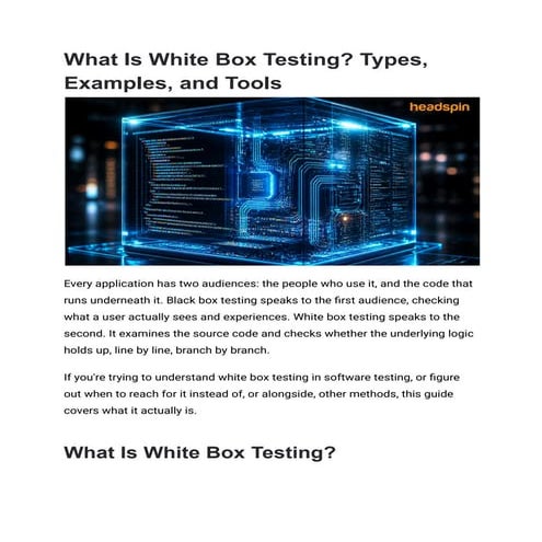 White box ppt | ODP