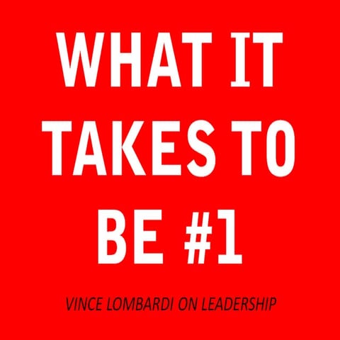 What it takes to be #1