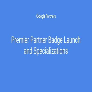 180 Fusion, "What it takes to be a premier google partner"