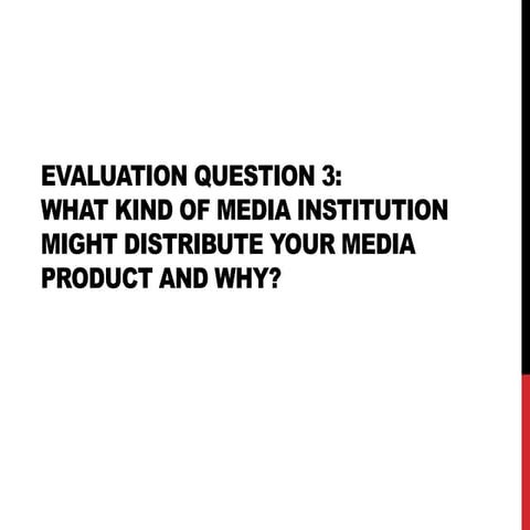 Evaluation 3 | PPTX
