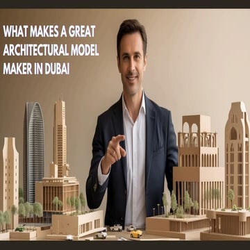 What Makes a Great Architectural Model Maker in Dubai.pdf