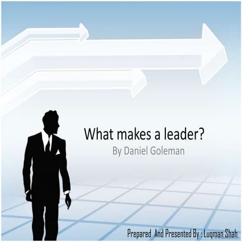 What makes a leader