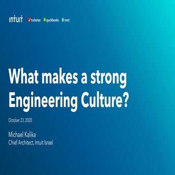 What makes a Strong Engineering Culture 