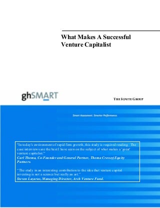 Want A Thriving Business? Focus On Venture Capital Fund!