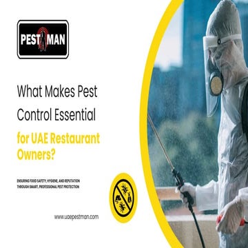 Curated visual reference: Visual Reference: Professional Pest Control For Restaurants In Uae