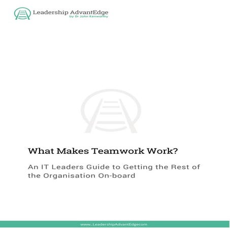 What makes teamwork work?