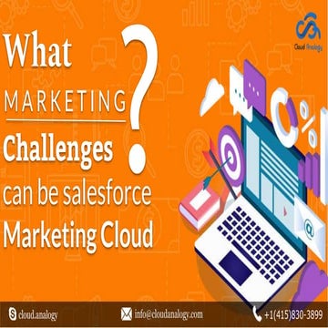 What Marketing challenges can be solved by Salesforce Marketing Cloud?