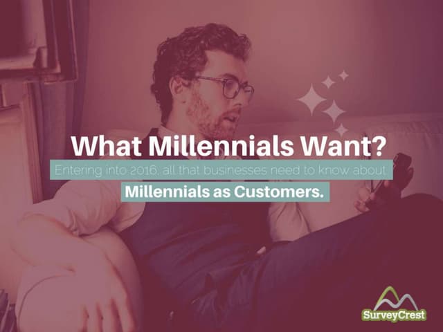 What Millennials Want?