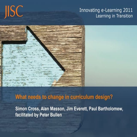 What needs to change in curriculum design