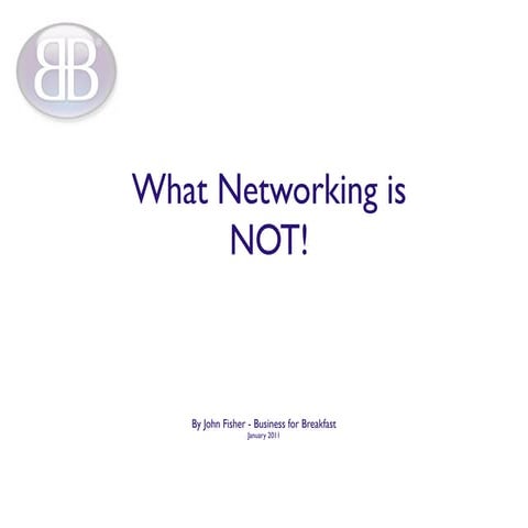 7 costly mistakes to avoid when networking | KEY