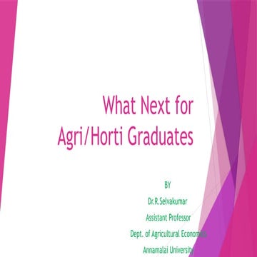 what next for Agri.Horti Graduates..pptx