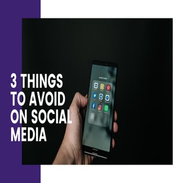 What not to do on social media | PDF
