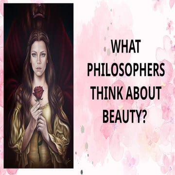 what philosophers think about beauty.pptx