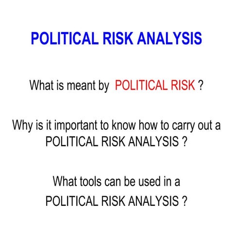 what political risk.ppt