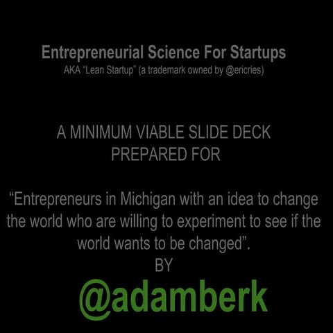 What problem are you solving Detroit entrepreneurs?  Thanks for hosting, Bizdom