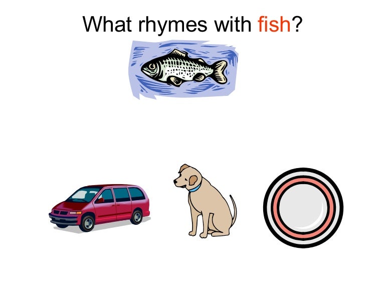What Rhymes With Fish