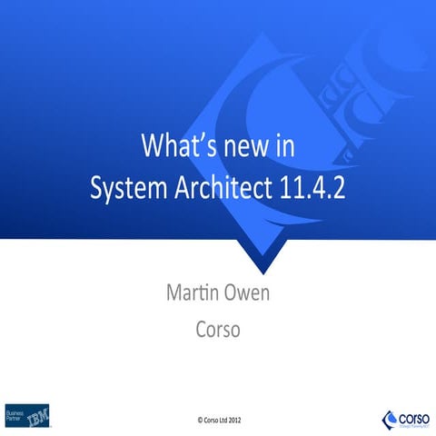 What's new in System Architect 11.4.2