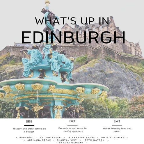 Whats Up In Edinburgh: Citytravelreview