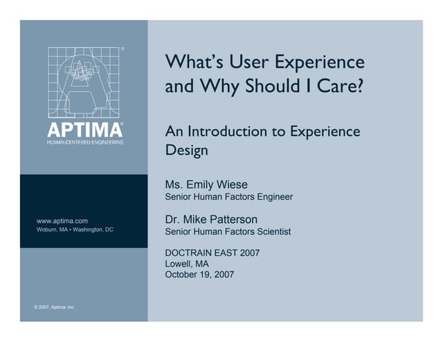 What’s User Experience and Why Shou...