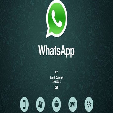 Whatsapp ppt