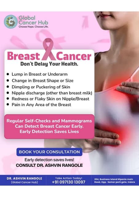 Best Breast Oncologist in Indore – Dr. Ashvin Rangole | Global Cancer Hub