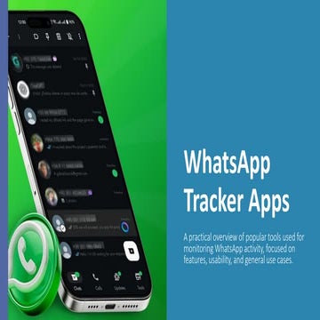 Top WhatsApp Tracker Apps You Should Know About | PDF